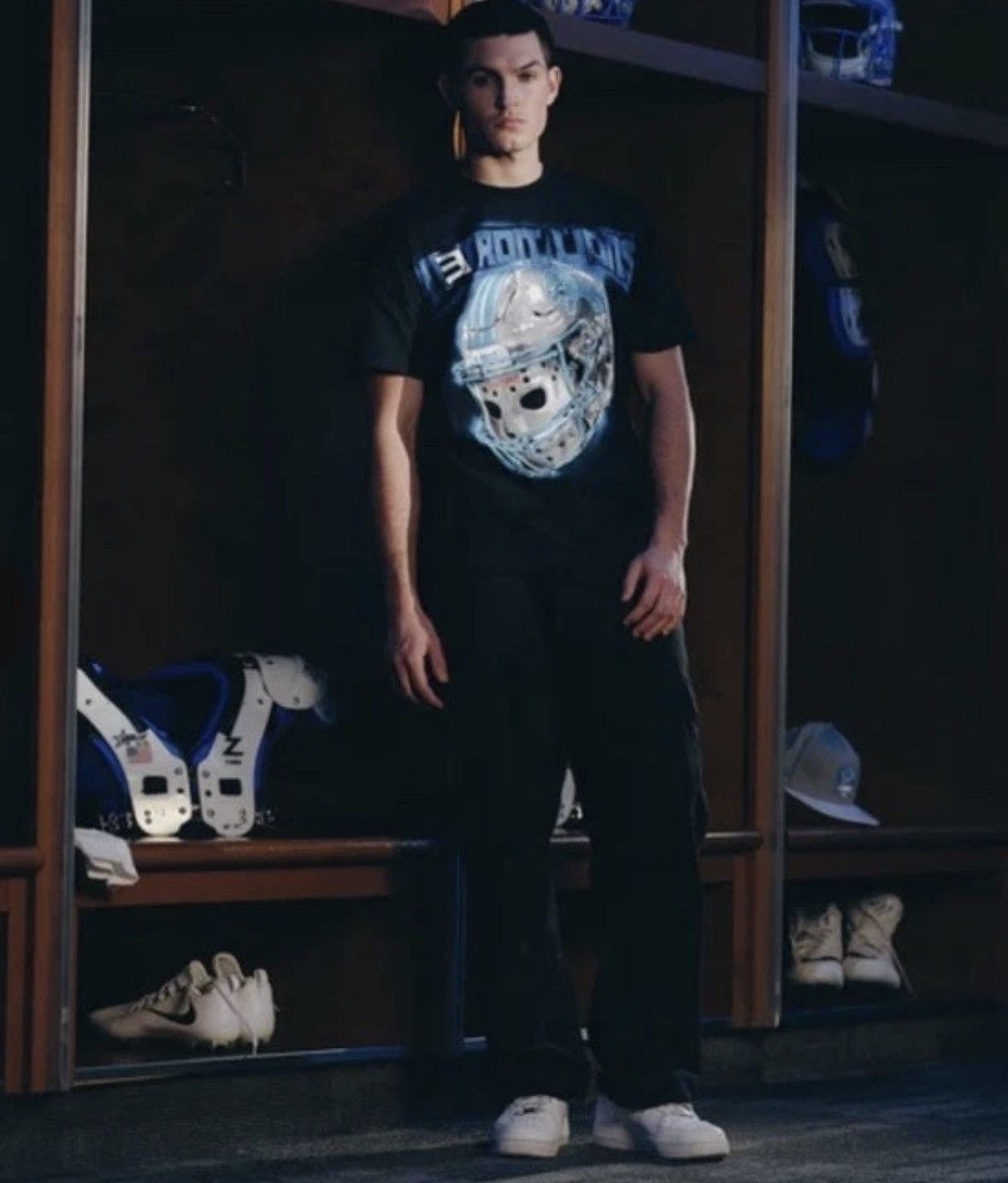 Eminem Eminem x Detroit Lions Capsule All Grit 313 Black T-Shirt M Size US M / EU 48-50 / 2 - 15 Thumbnail