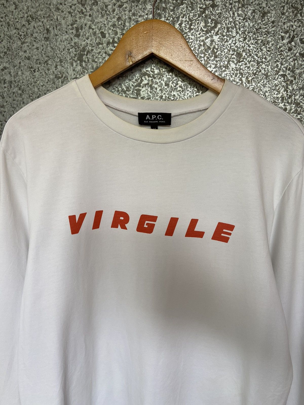 A.P.C. APC sweatshirt medium size Size US M / EU 48-50 / 2 - 3 Thumbnail