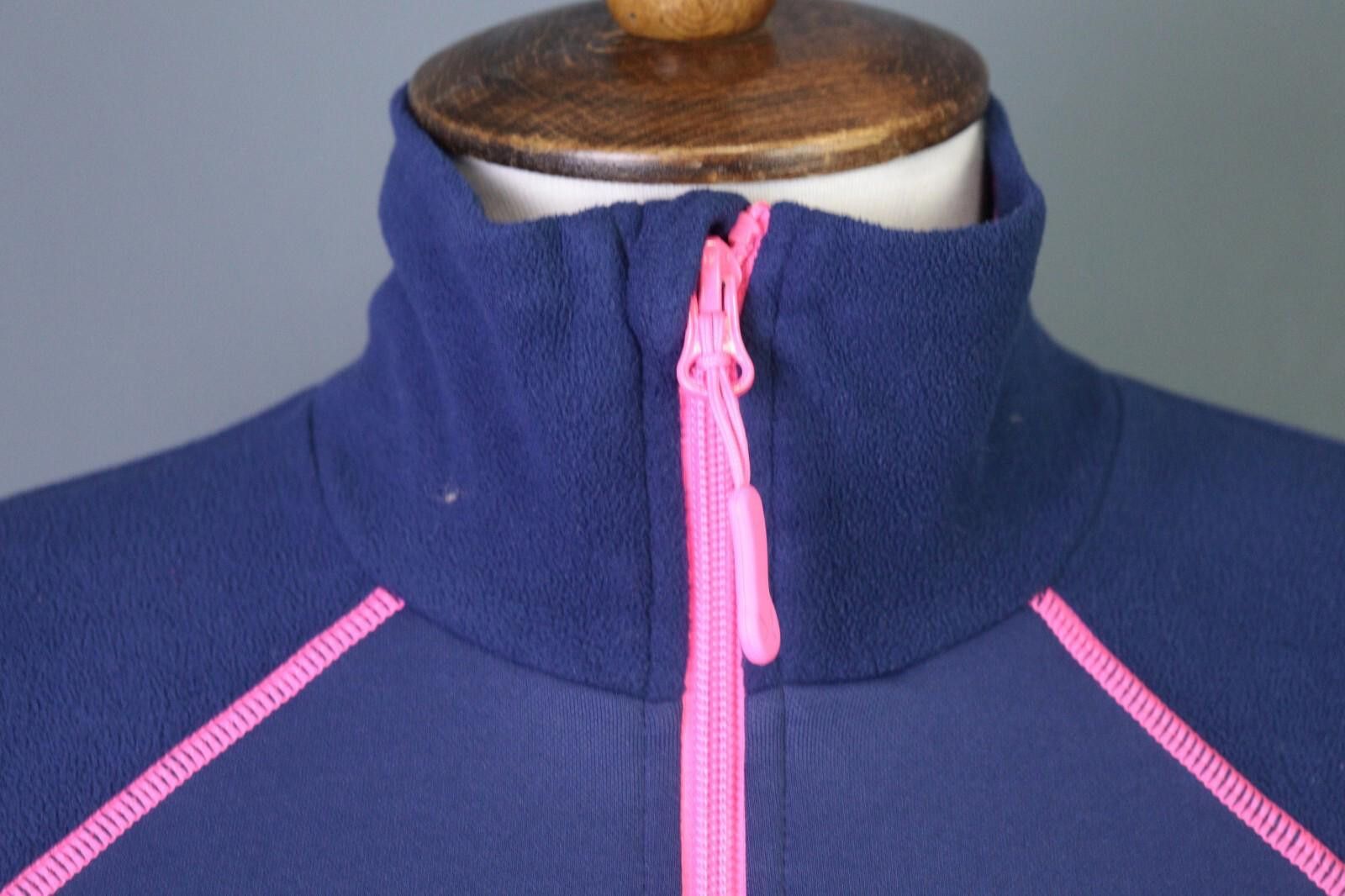 Designer Kari Traa Purple Full Zip Fleece Sweater Jacket Size S Size S / US 4 / IT 40 - 5 Thumbnail