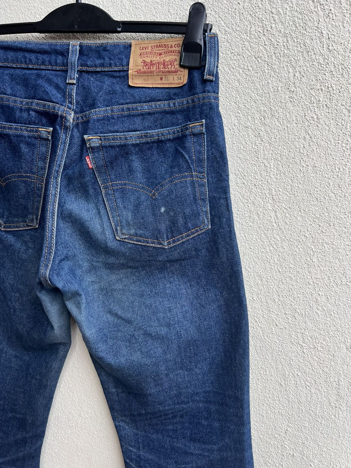 Levi's Vintage 1994 Levi’s 517 Fade Denim Bootcut Jeans Size US 31 - 20 Thumbnail