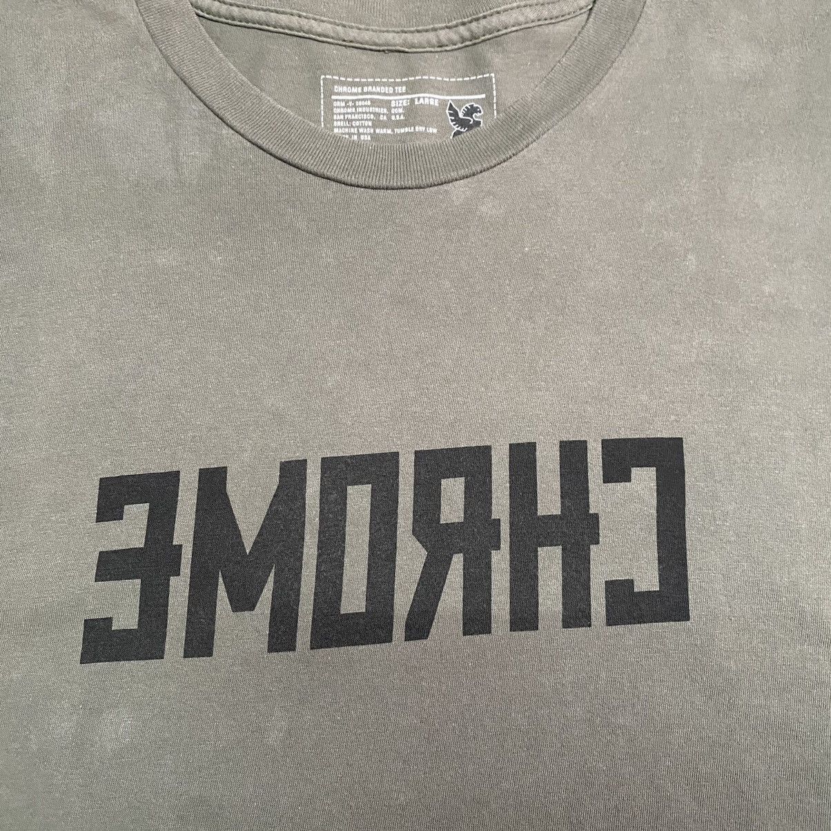 Chrome Industries Vintage Chrome Industries Reverse Spellout T Shirt Size US L / EU 52-54 / 3 - 5 Thumbnail
