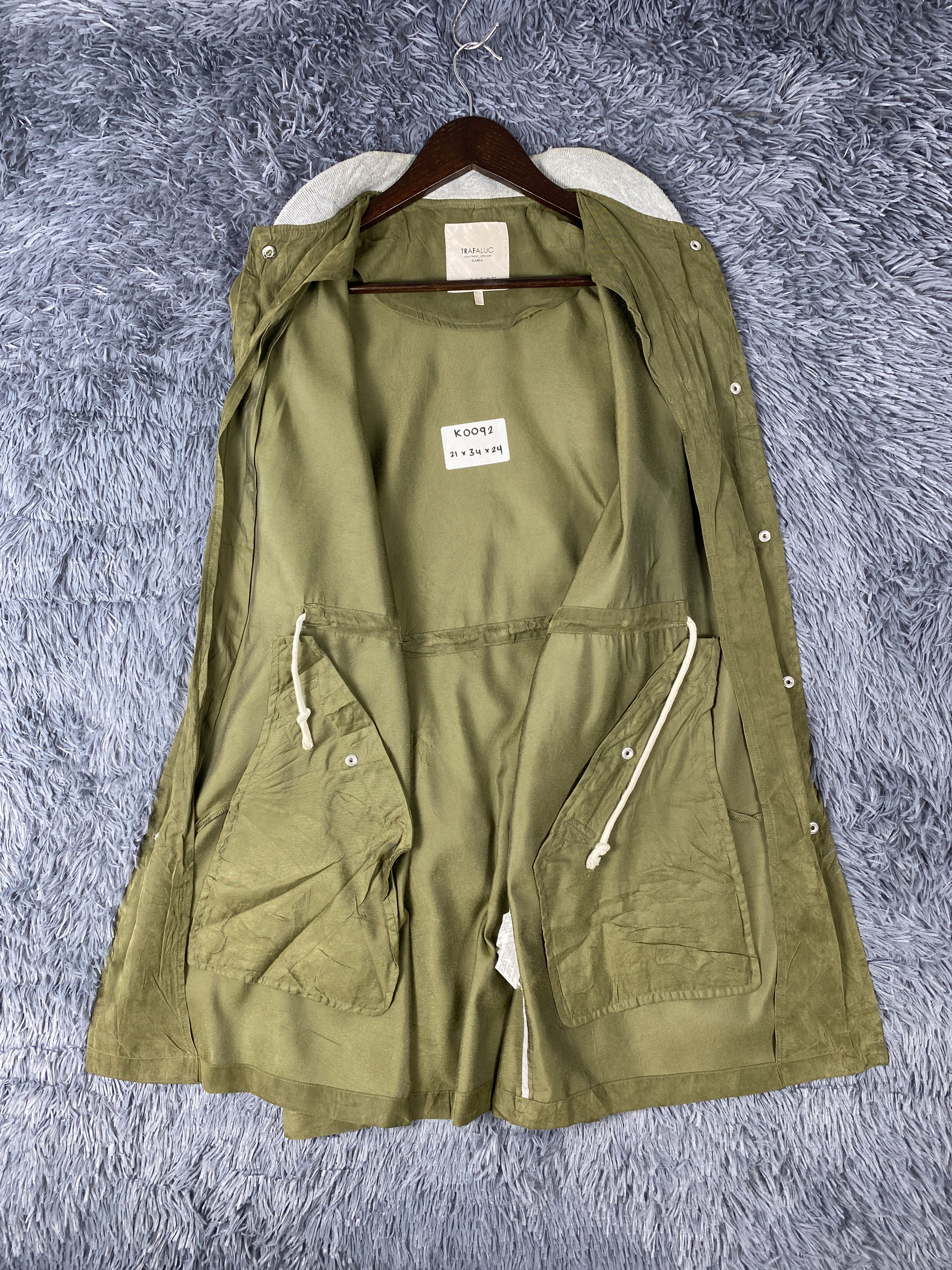 Zara Vintage Zara Button Long Jacket K0092 Size S / US 4 / IT 40 - 7 Thumbnail