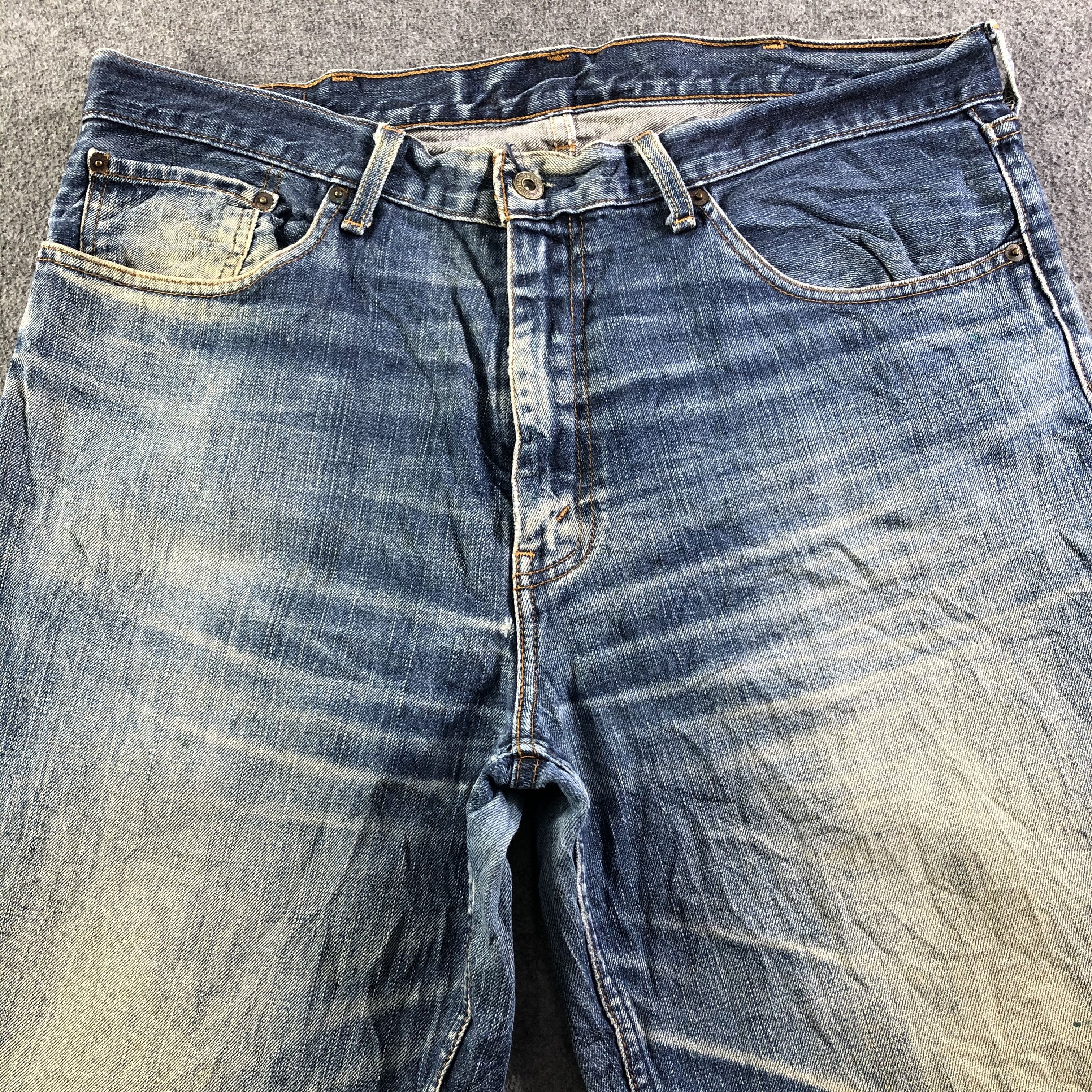 Levi's Vintage Blue Wash Levis 502 Jeans-J3563 Size US 39 - 3 Thumbnail
