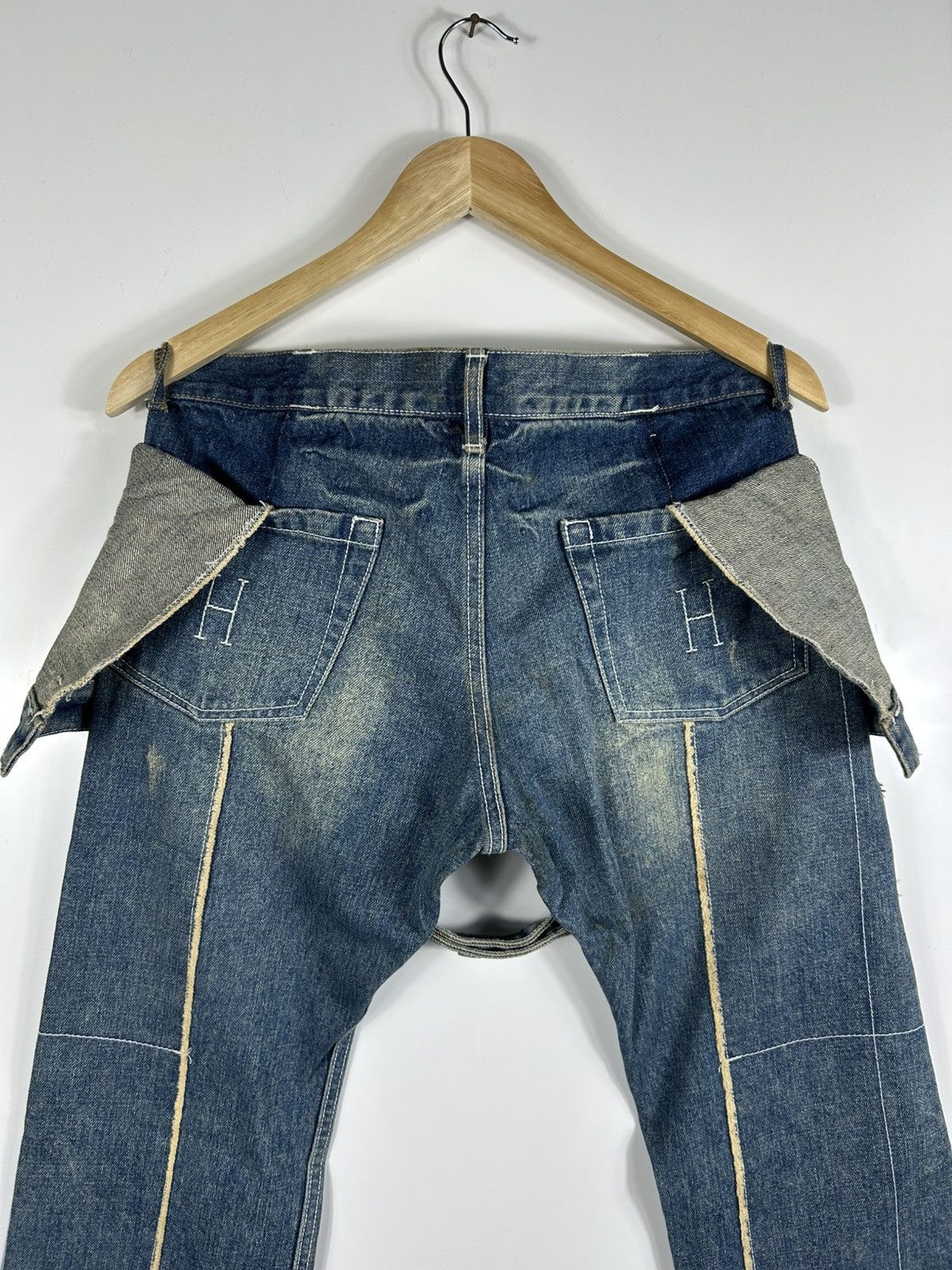 Japanese Brand 🔥Designer Satoshi Hiramoto Denim Size US 32 / EU 48 - 13 Thumbnail