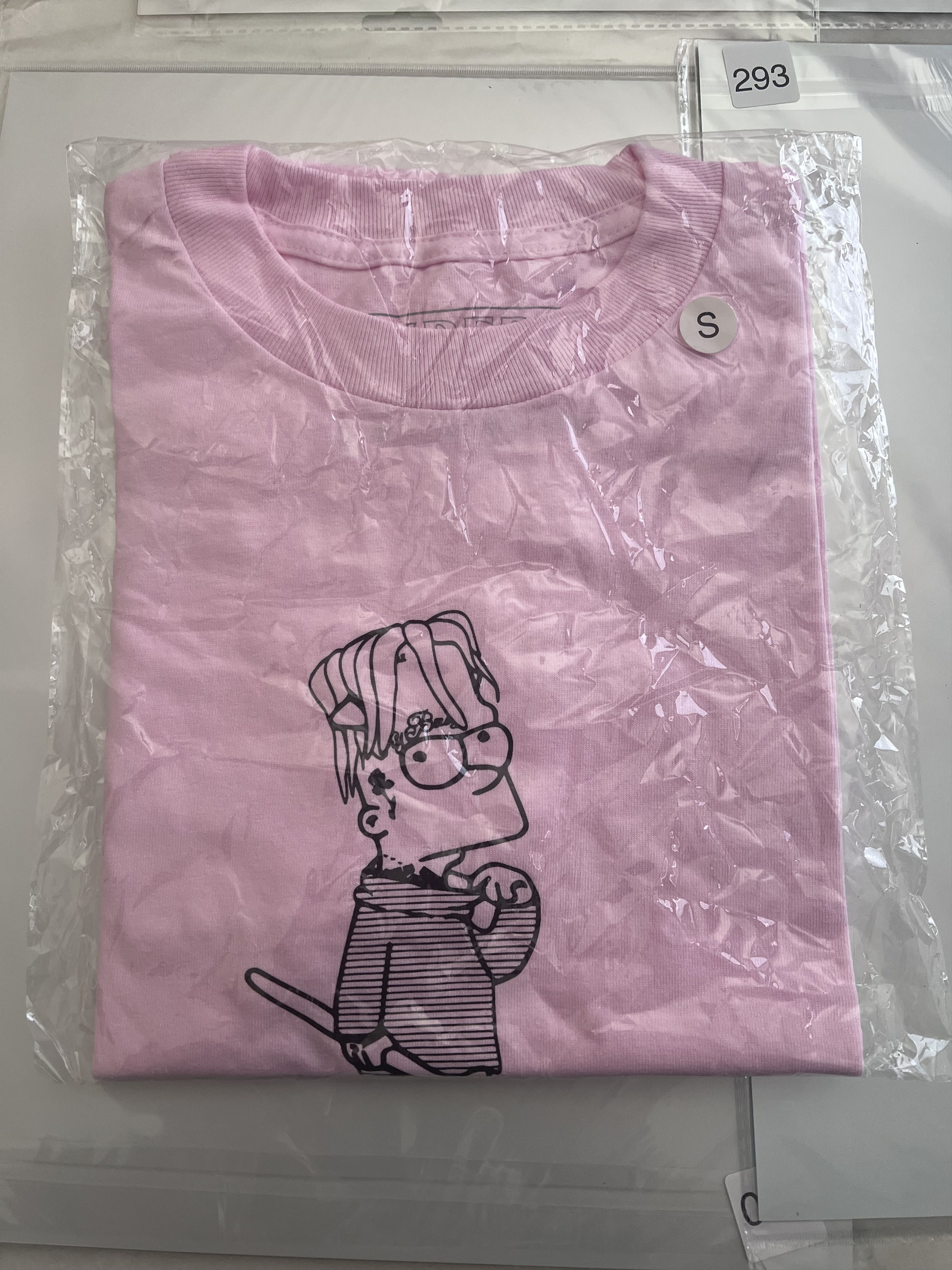 Lil Peep × Superrradical HELLBOY Pink T-Shirt Small