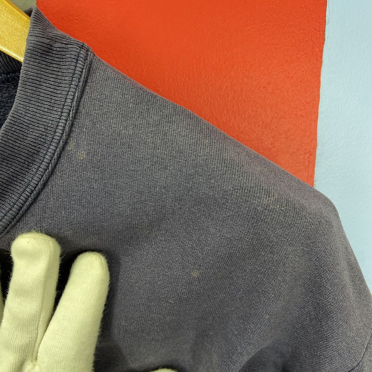 Vintage 90s Vintage DICK BREWER Crew Neck Sweatshirt #1416/AW Size US L / EU 52-54 / 3 - 4 Thumbnail