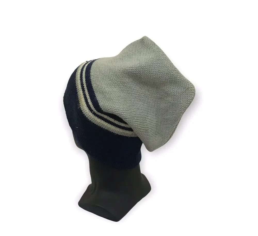 Japanese Brand × Vintage Japanese Brand Stripe Design Beanie Hat Size ONE SIZE - 3 Thumbnail