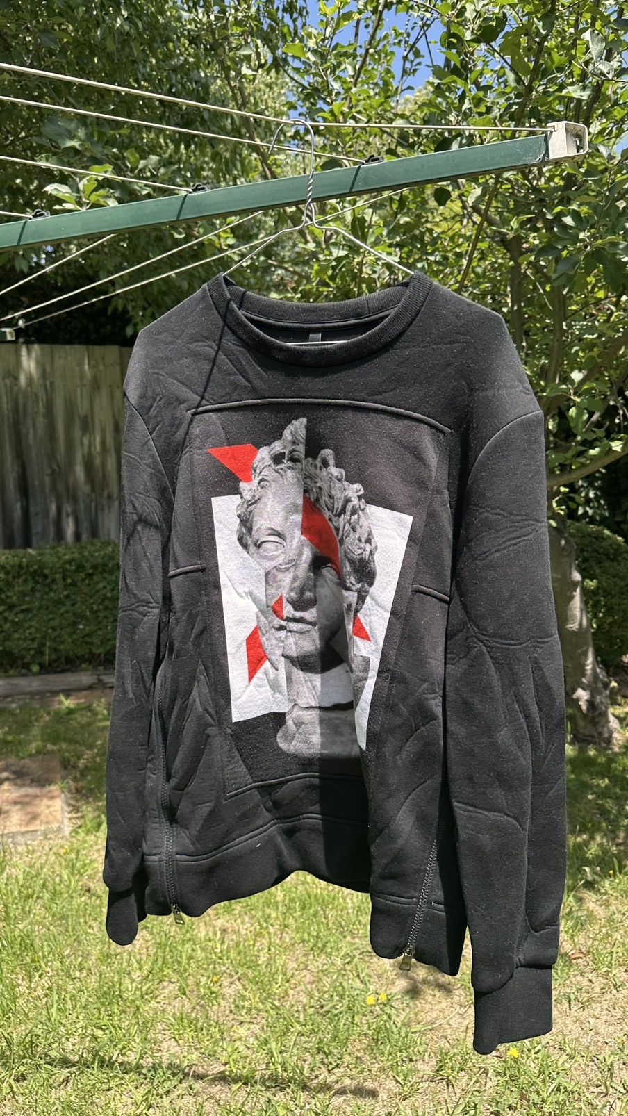 Neil Barrett Neil Barrett Marble Bust Sweater Size US M / EU 48-50 / 2 - 4 Thumbnail