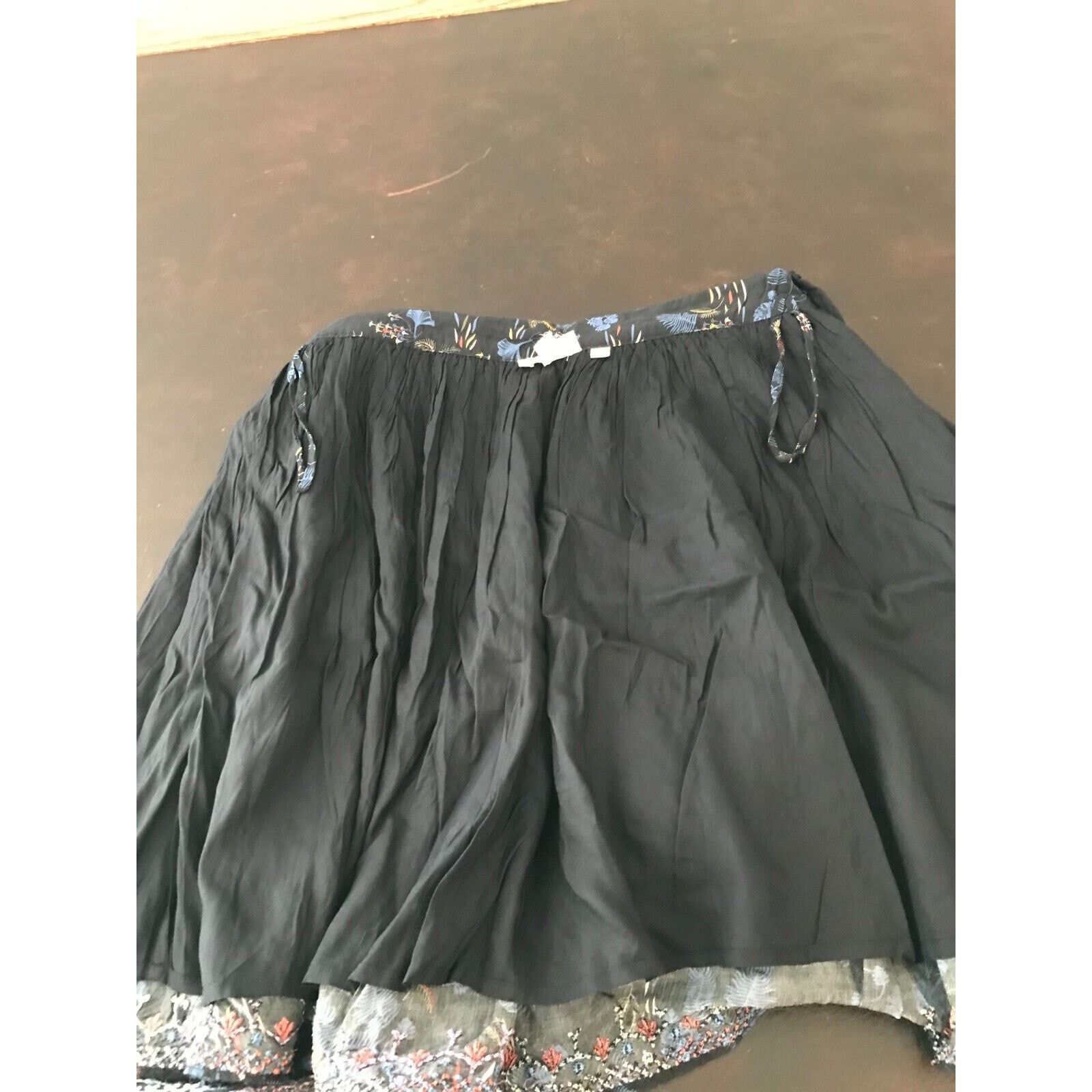 Anthropologie Anthropologie Let Me Be Tiered Boho Floral Print Mini Skirt Size 30" / US 8 / IT 44 - 7 Thumbnail