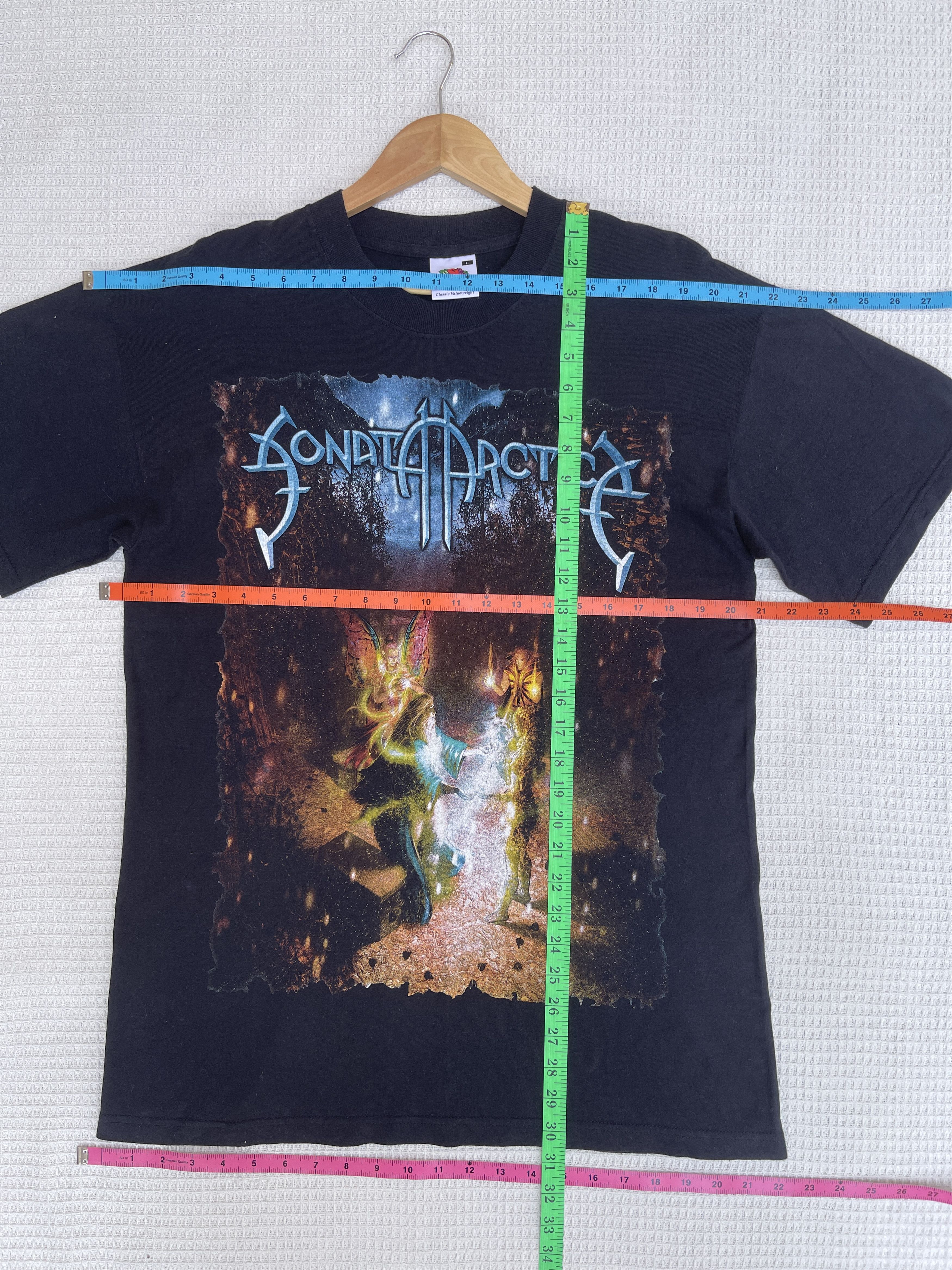 Band Tees Last Drop🔥Rare🔥Vintage Sonata Artica Metal Band T-Shirt Size US L / EU 52-54 / 3 - 6 Thumbnail