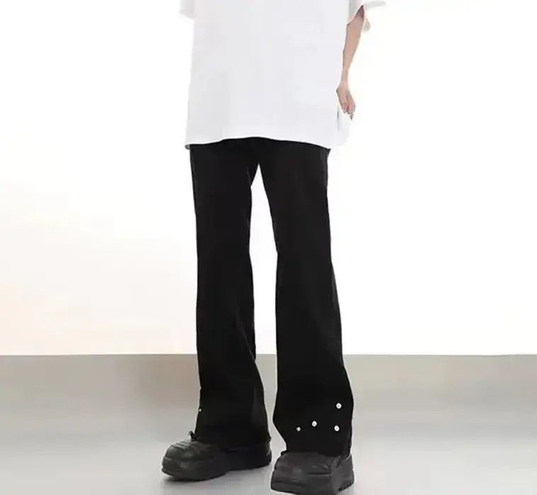 Japanese Brand Loose straight leg jeans Size US 32 / EU 48 - 3 Thumbnail