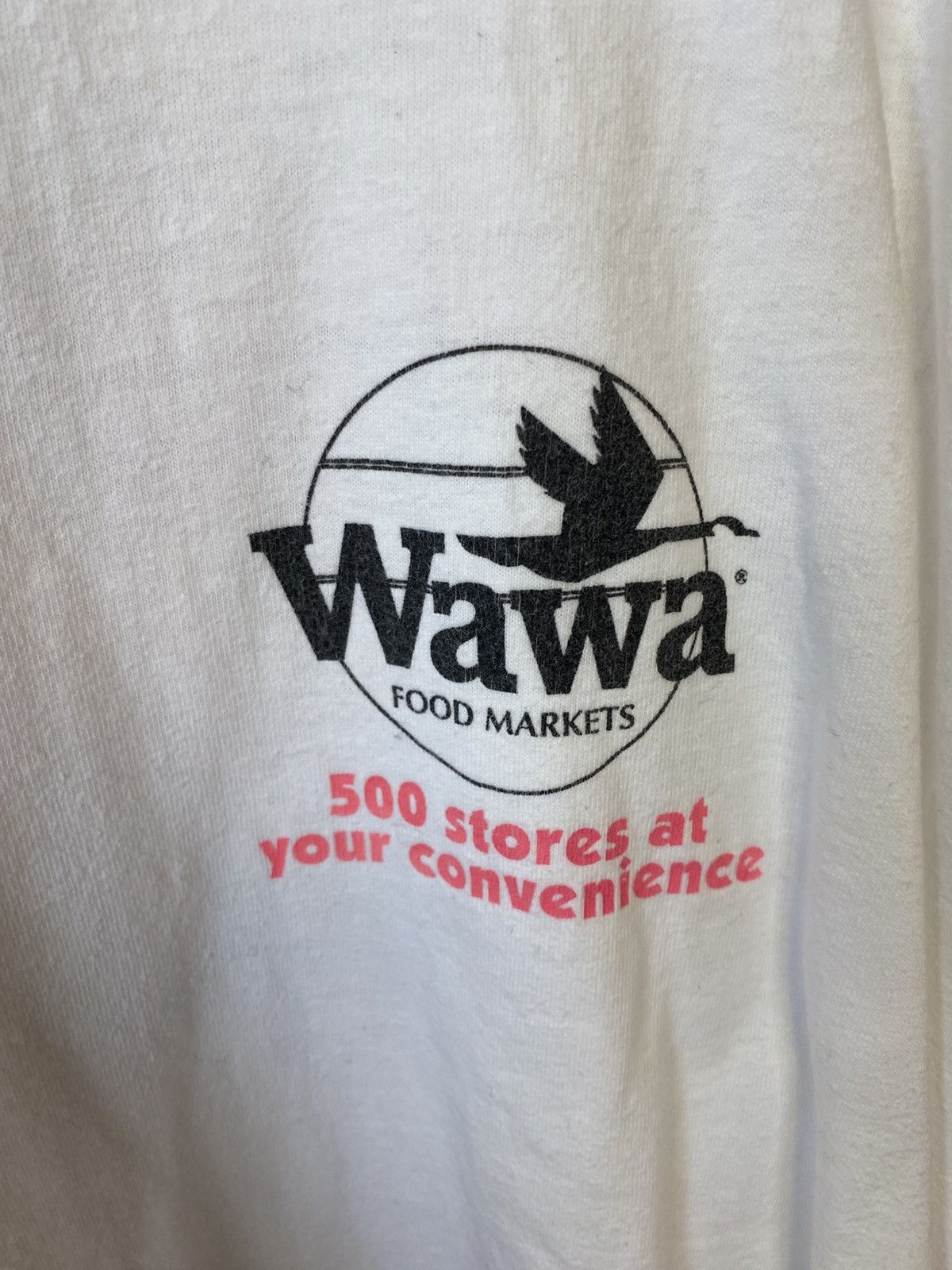 Vintage Wawa 500 Stores at Your Convenience T-Shirt Size US XL / EU 56 / 4 - 7 Thumbnail