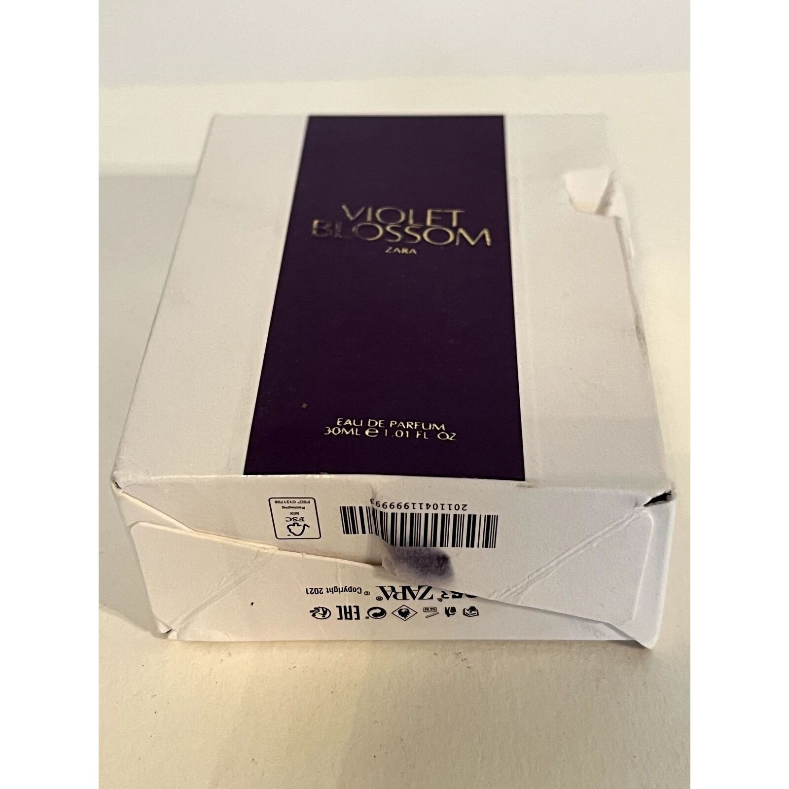 Zara ZARA Violet Blossom Eau De Parfum Almost Full 1.01oz READ Size ONE SIZE - 3 Thumbnail
