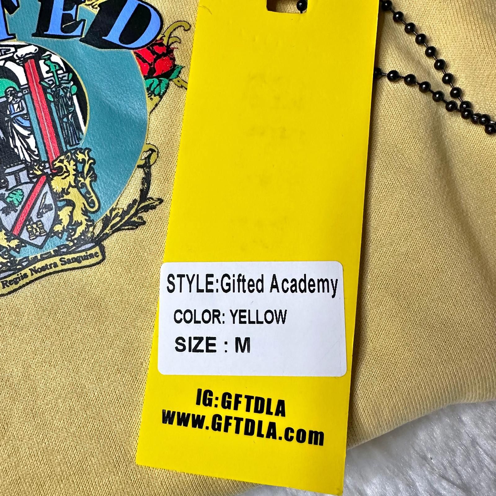 Other NWT GFTD LA Gifted Academy Yellow Pullover Hoodie Men’s M Size US M / EU 48-50 / 2 - 5 Thumbnail