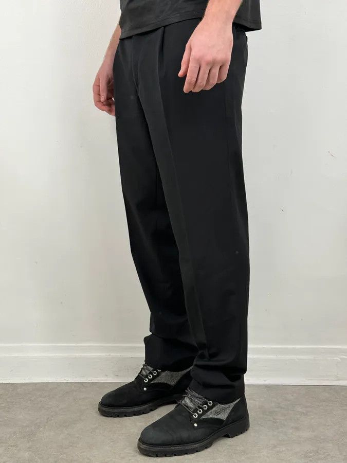 Balmain Balmain Black Wool Tailored Pants Size US 32 / EU 48 - 3 Thumbnail