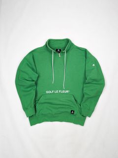 Golf le fleur shop hoodie green