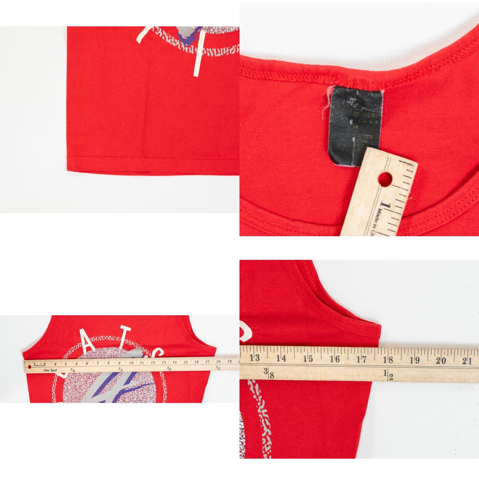 Vintage VINTAGE University of Arizona Wildcats Tank Top Shirt Adult M Red 80s College Tee University of Arizona Wildcats Tank Top Beach Tee Size US XL / EU 56 / 4 - 8 Thumbnail