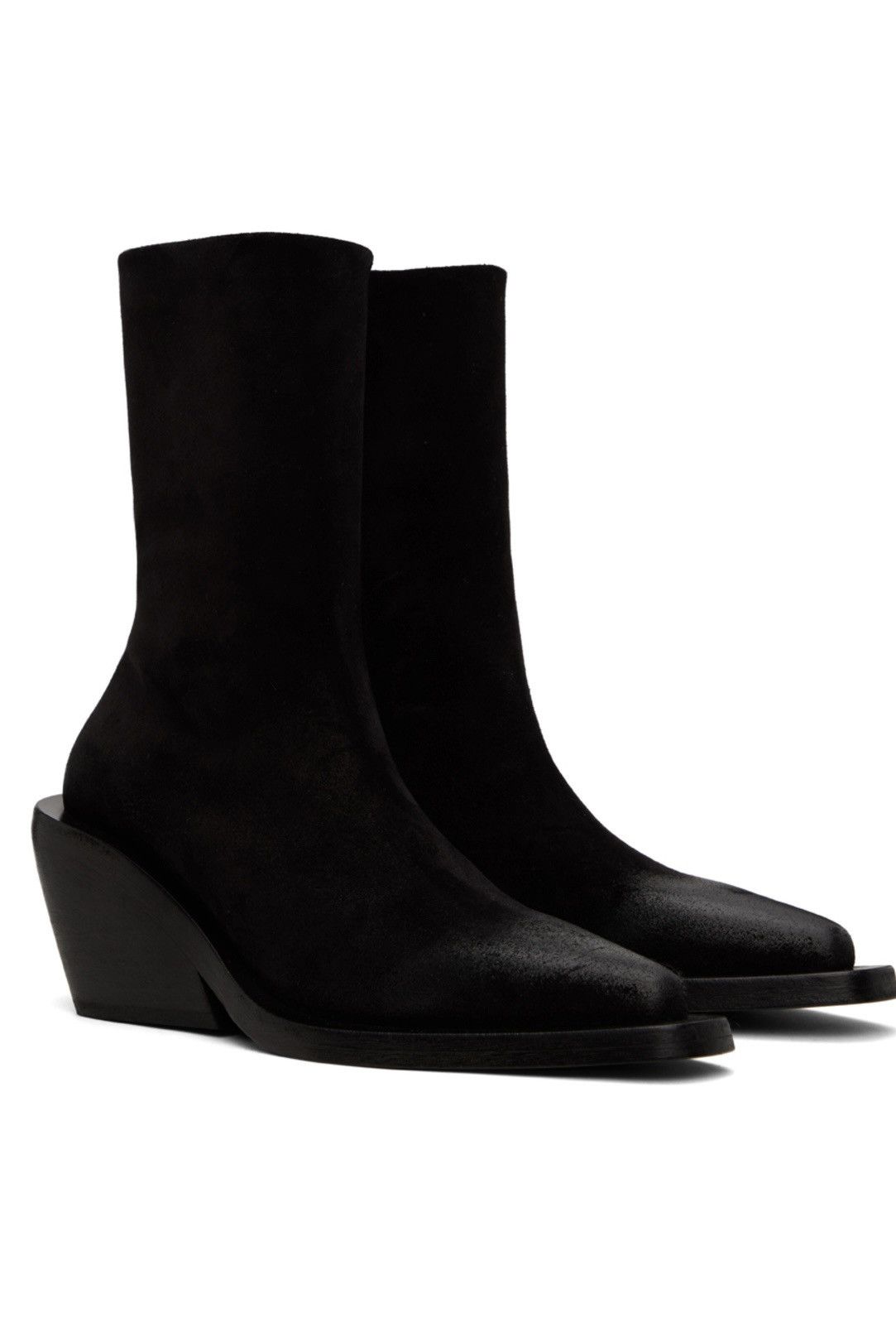 Marsell Black Gassetto Ankel Boots Size US 8 / IT 38 - 4 Thumbnail