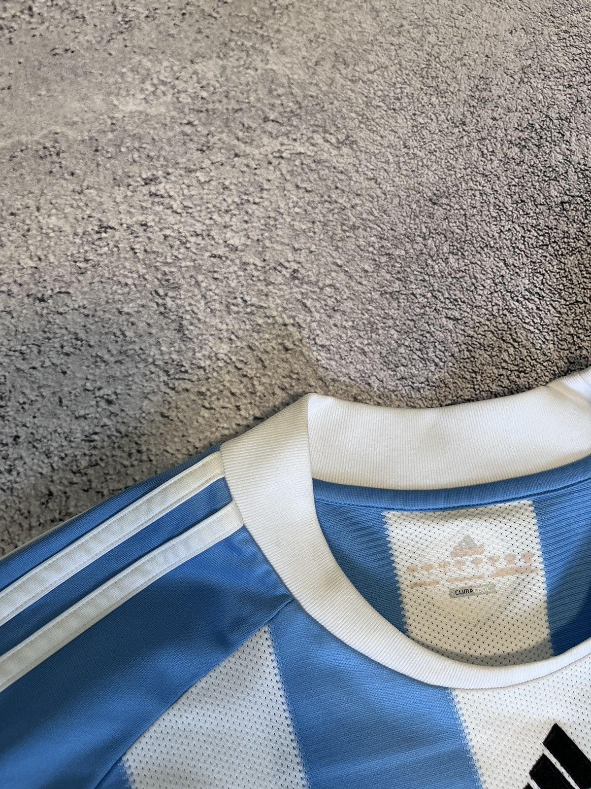 Adidas Adidas T- Shirt Jersey Argentina 2009 Home Soccer Football Size US L / EU 52-54 / 3 - 14 Thumbnail