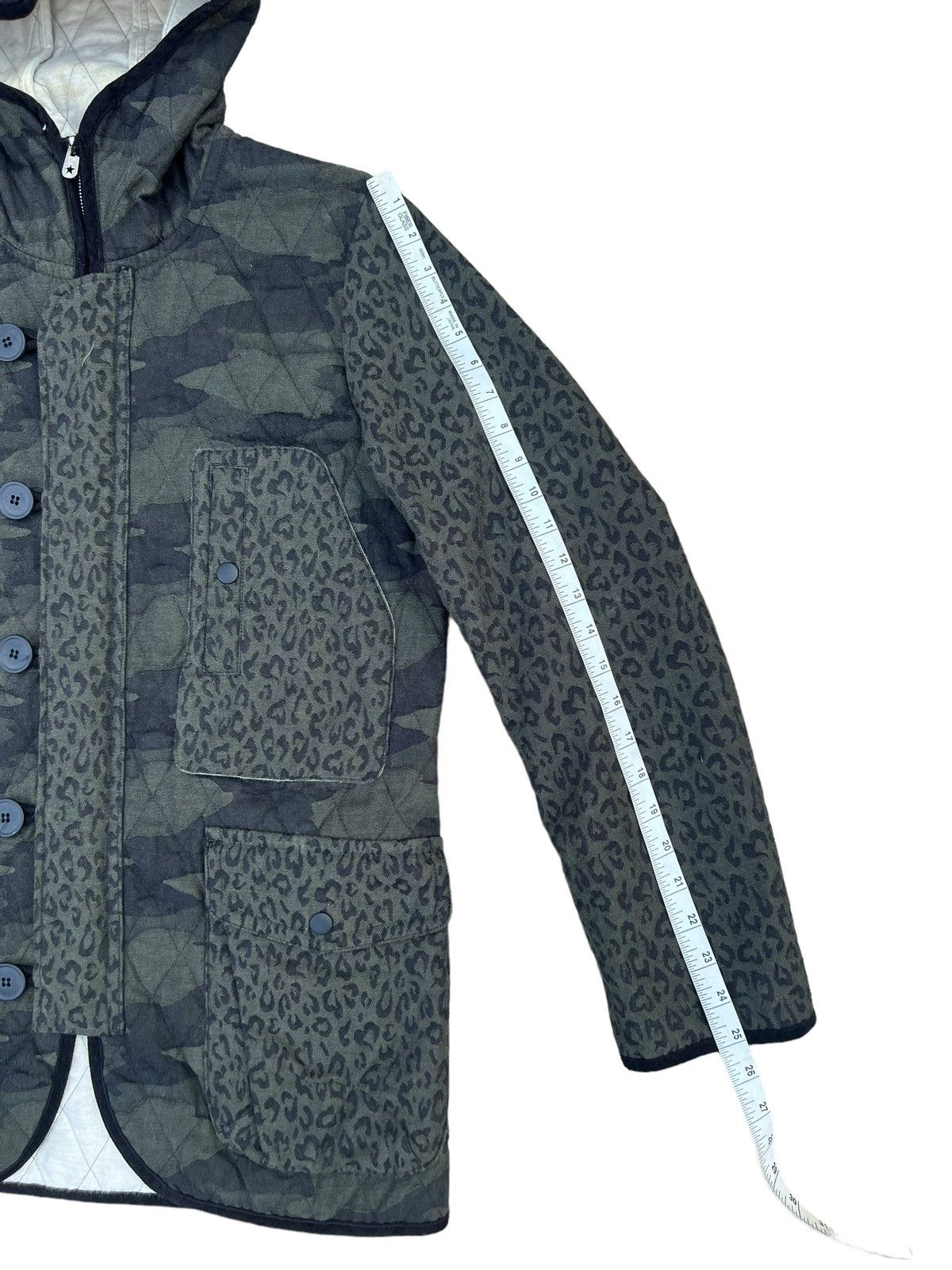 Japanese Brand OVERTHESTRIPES Japan Quilt Thinsulate Hoodie Cargo Jacket Size US M / EU 48-50 / 2 - 3 Thumbnail