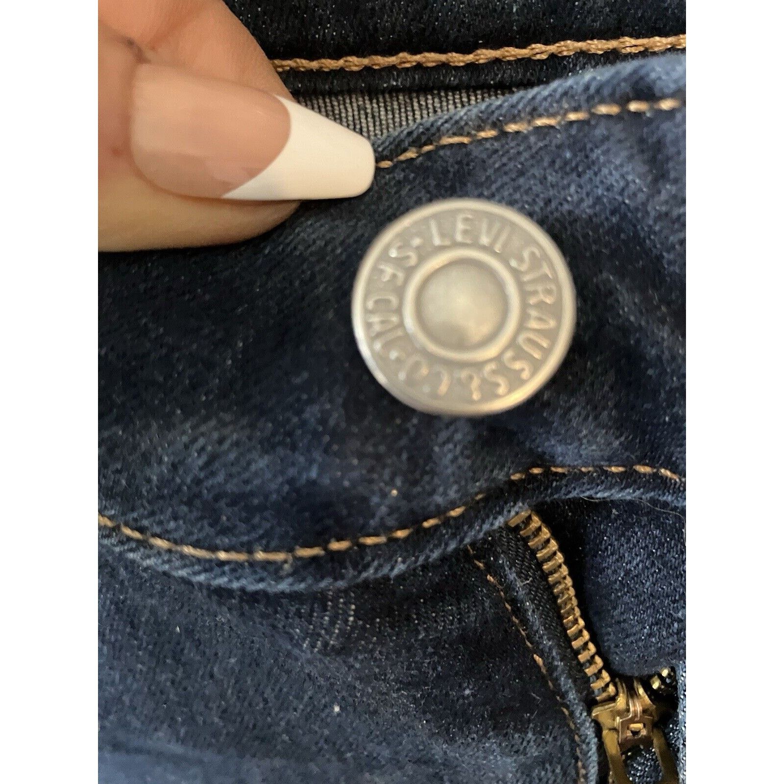 Levi's Levi's 535 Super Skinny Jeans Women's 29 Blue Mid Rise 29x30 Size 29" - 7 Thumbnail
