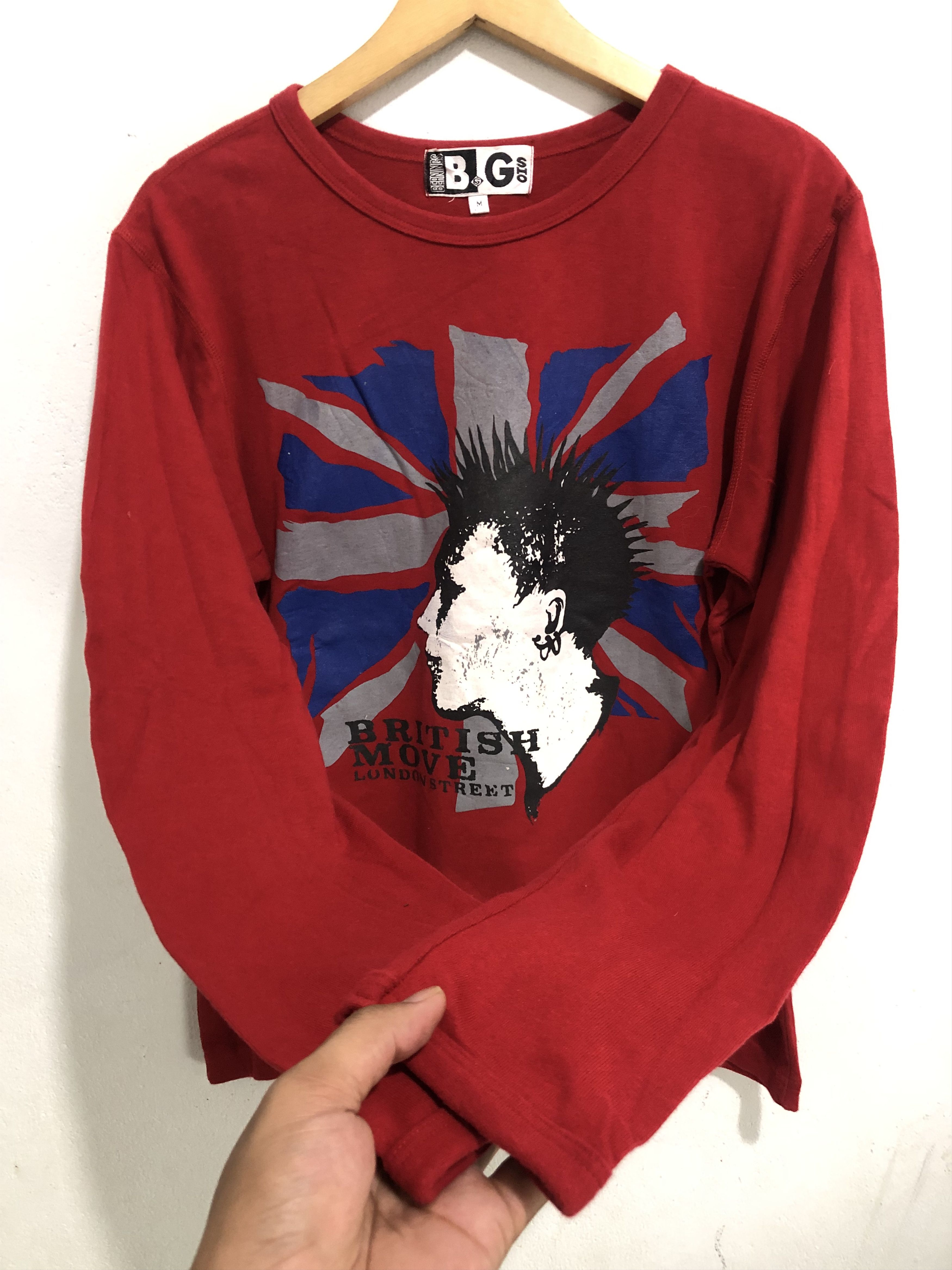 KMRii Bernings sio British Move London Street Longsleeve Punk Size US M / EU 48-50 / 2 - 2 Thumbnail