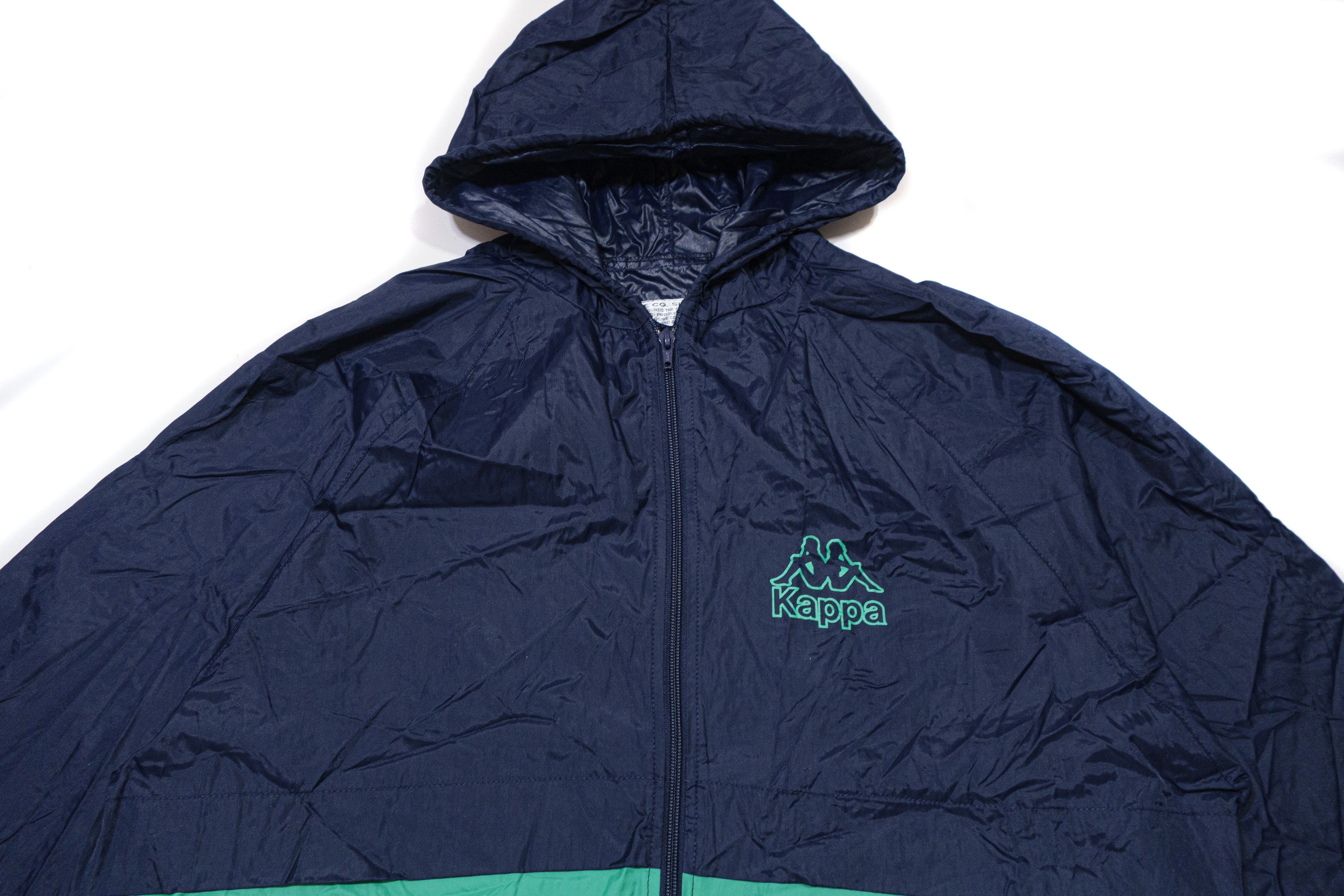 Kappa 80S Big Logo Nylon Packable Jacket Size US XL / EU 56 / 4 - 4 Thumbnail