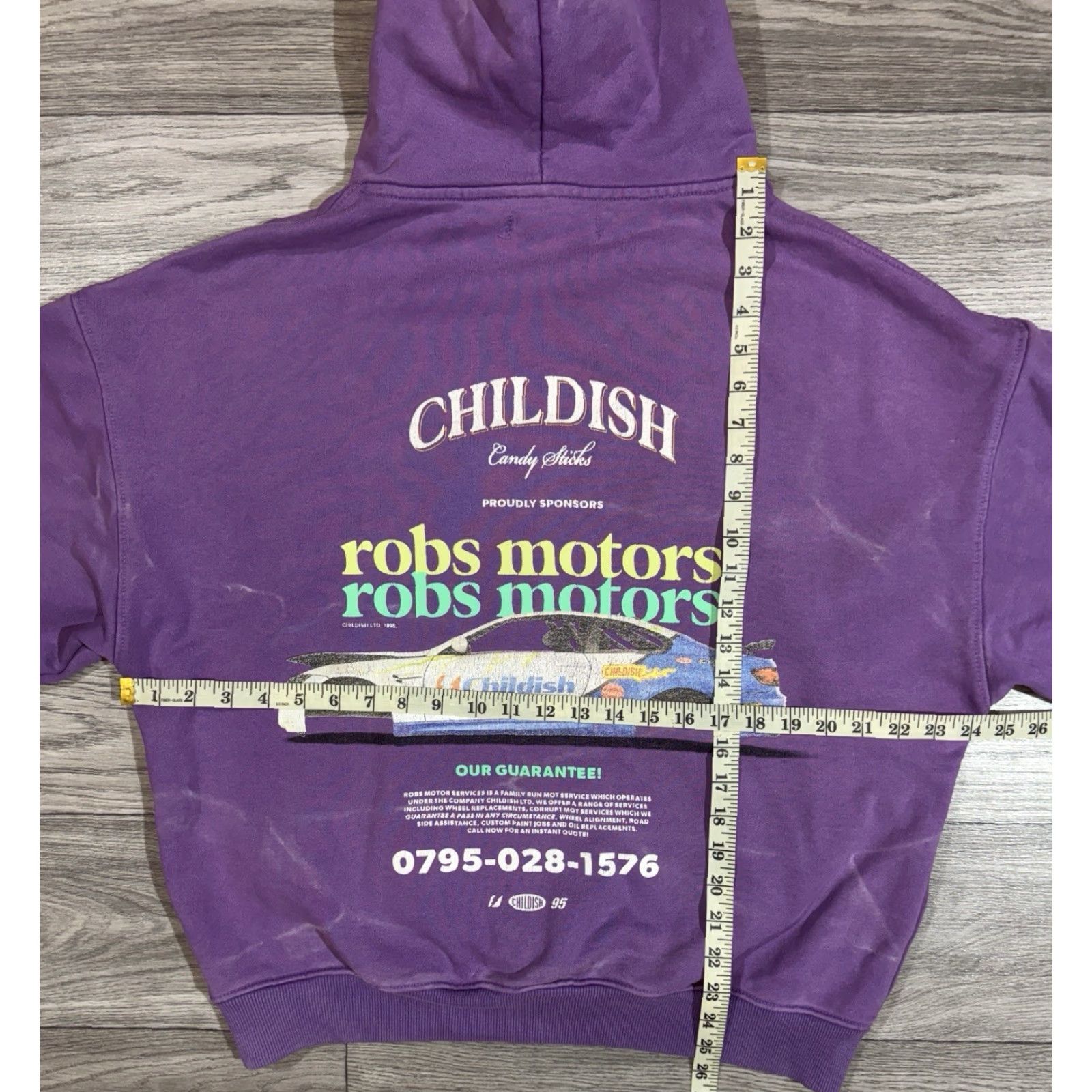Vintage Childish TGF Bros Hoodie Mens Size S Oversized Purple Heavyweight Pullover Size US S / EU 44-46 / 1 - 3 Thumbnail