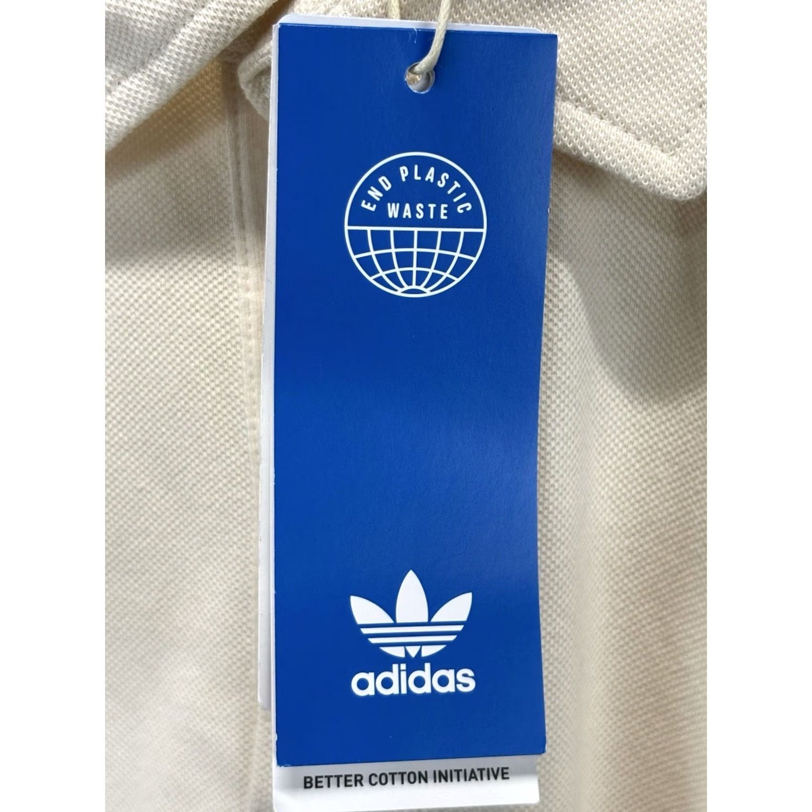 Adidas Adidas Originals Essentials Polo Shirt Mens 2XL Beige Knit Short Sleeve Collared Classic Logo Shirt Size US XXL / EU 58 / 5 - 7 Thumbnail
