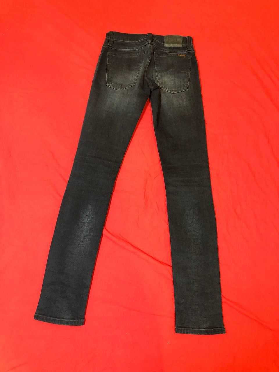 Nudie Jeans NUDIE Wash Denim Regular Skinny Straight jeans Size 25" / US 0 / IT 36 - 8 Thumbnail