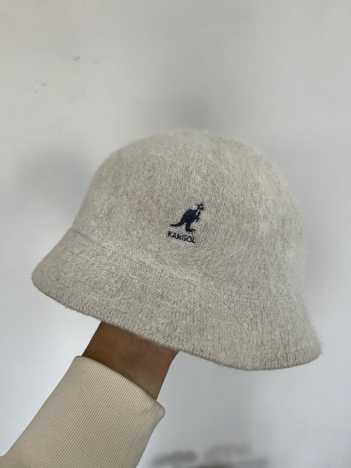 Kangol KANGOL Vintage Unisex Angora Rare Sherpa Panama Bucket Hat Size ONE SIZE - 7 Thumbnail