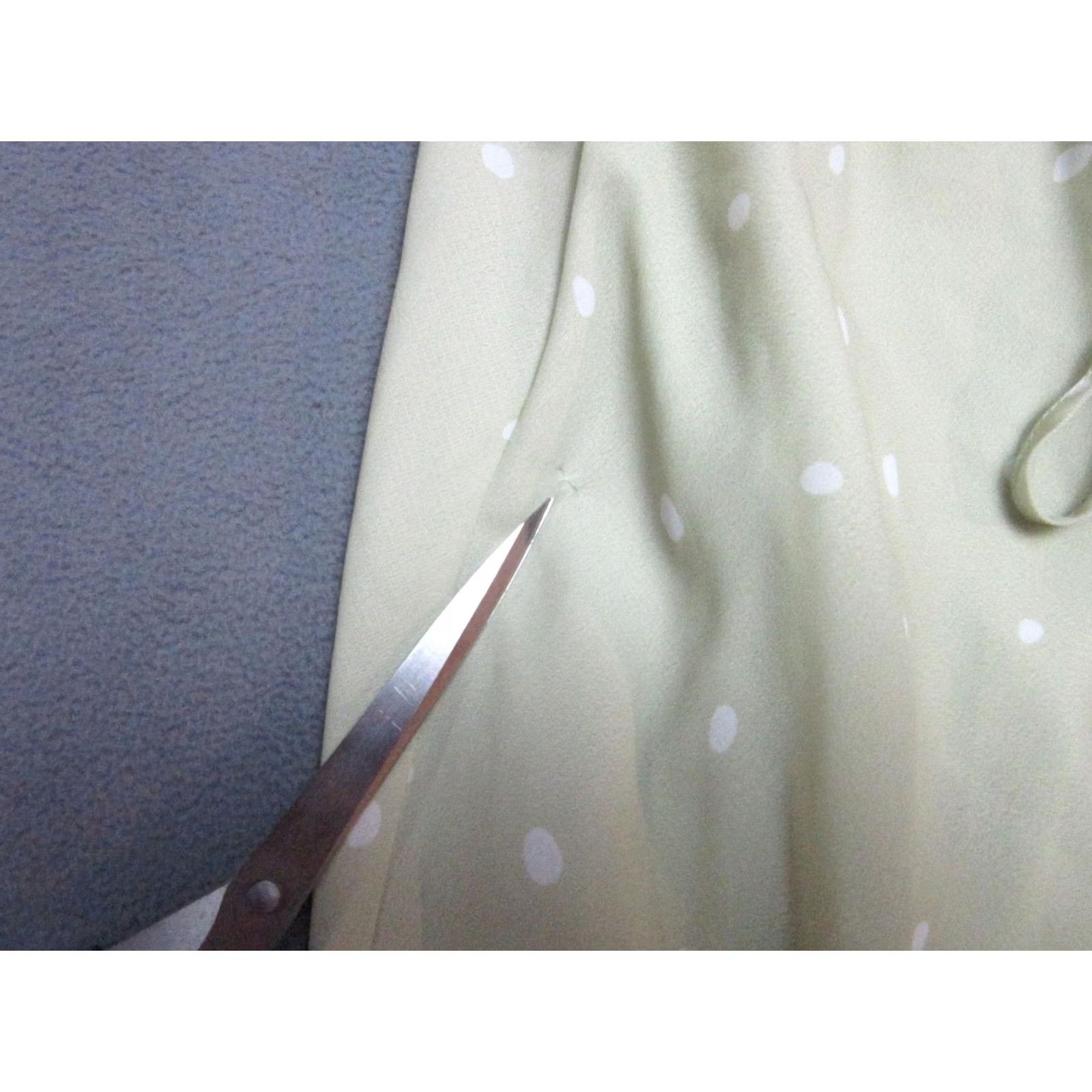 PRINCESS POLLY Princess Polly Dress Womens US 4 Green Polka Dot Spaghetti Strap Open Back Tie Size S / US 4 / IT 40 - 7 Thumbnail