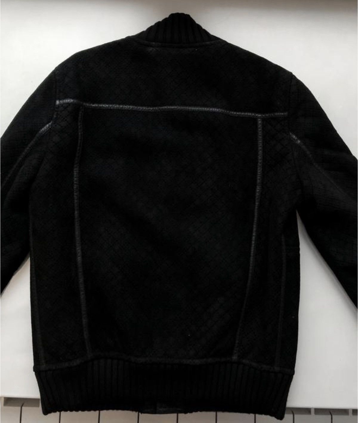 Gucci GUCCI FW 2007 Suede Shearling Jacket Diamond tom ford leathe Size US L / EU 52-54 / 3 - 6 Thumbnail