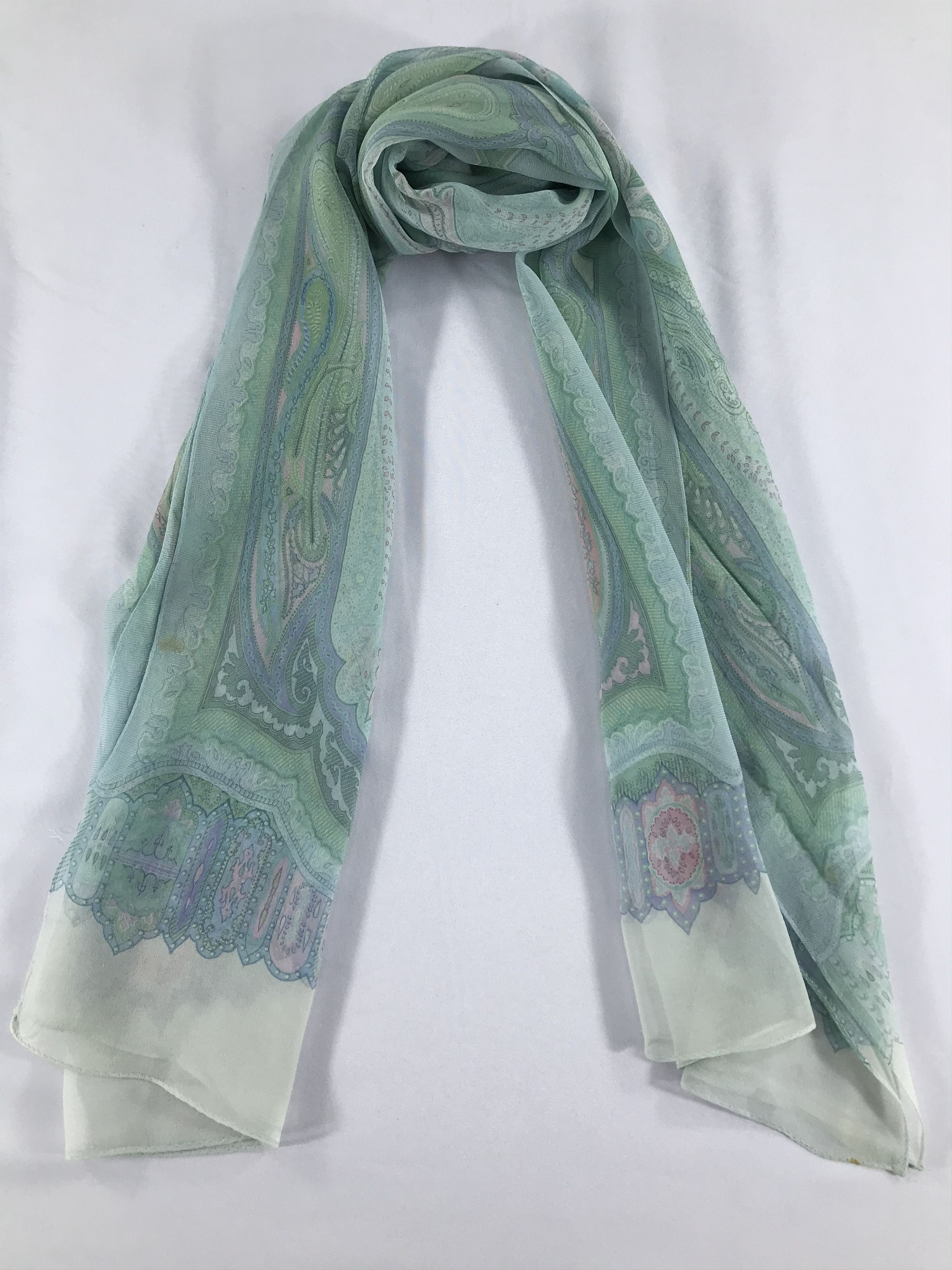 Jean-Louis Scherrer Vintage Jean Louis Scherrer Silk Scarf Size ONE SIZE - 1 Thumbnail