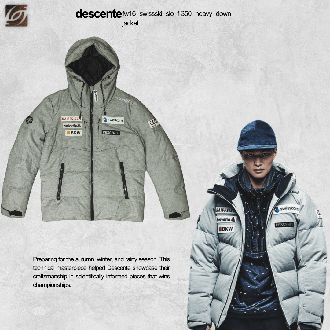 Descente Mens Swiss Team S.I.O Down Jacket - SUI Black - Wintersport.tv |  Ski Fashion & Racing Shop