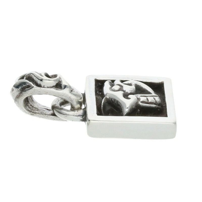 Chrome Hearts OFFER OK 🔥 CHROME HEARTS FRAMED FLORAL PENDANT silver Size ONE SIZE - 3 Thumbnail