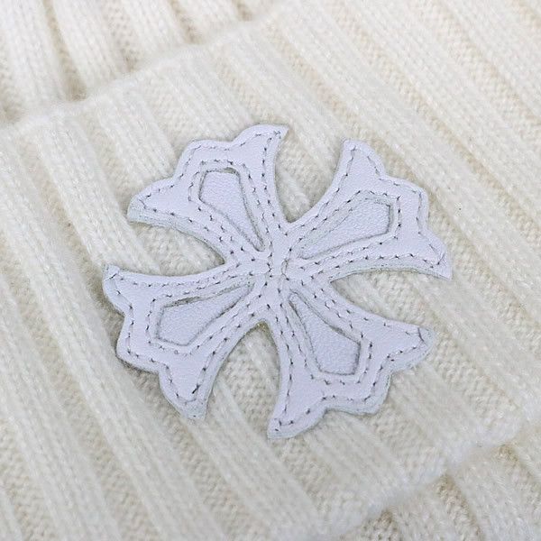 Chrome Hearts Chrome Hearts Plus Patch Cashmere Beanie Size ONE SIZE - 4 Thumbnail