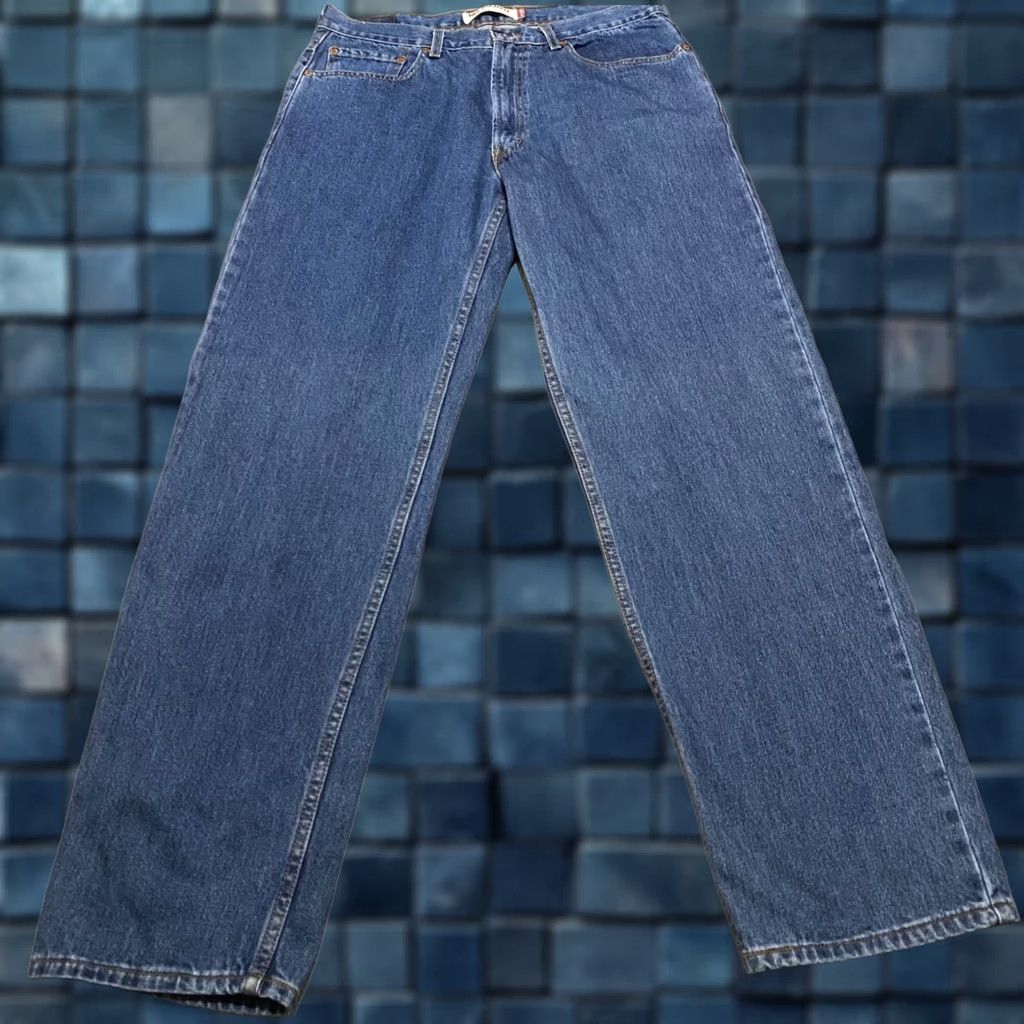 Levi's Levi'S Jeans Mens 38 Blue 38x34 Denim Straight Leg Wash Relaxed Fit Size US 38 / EU 54 - 1 Thumbnail