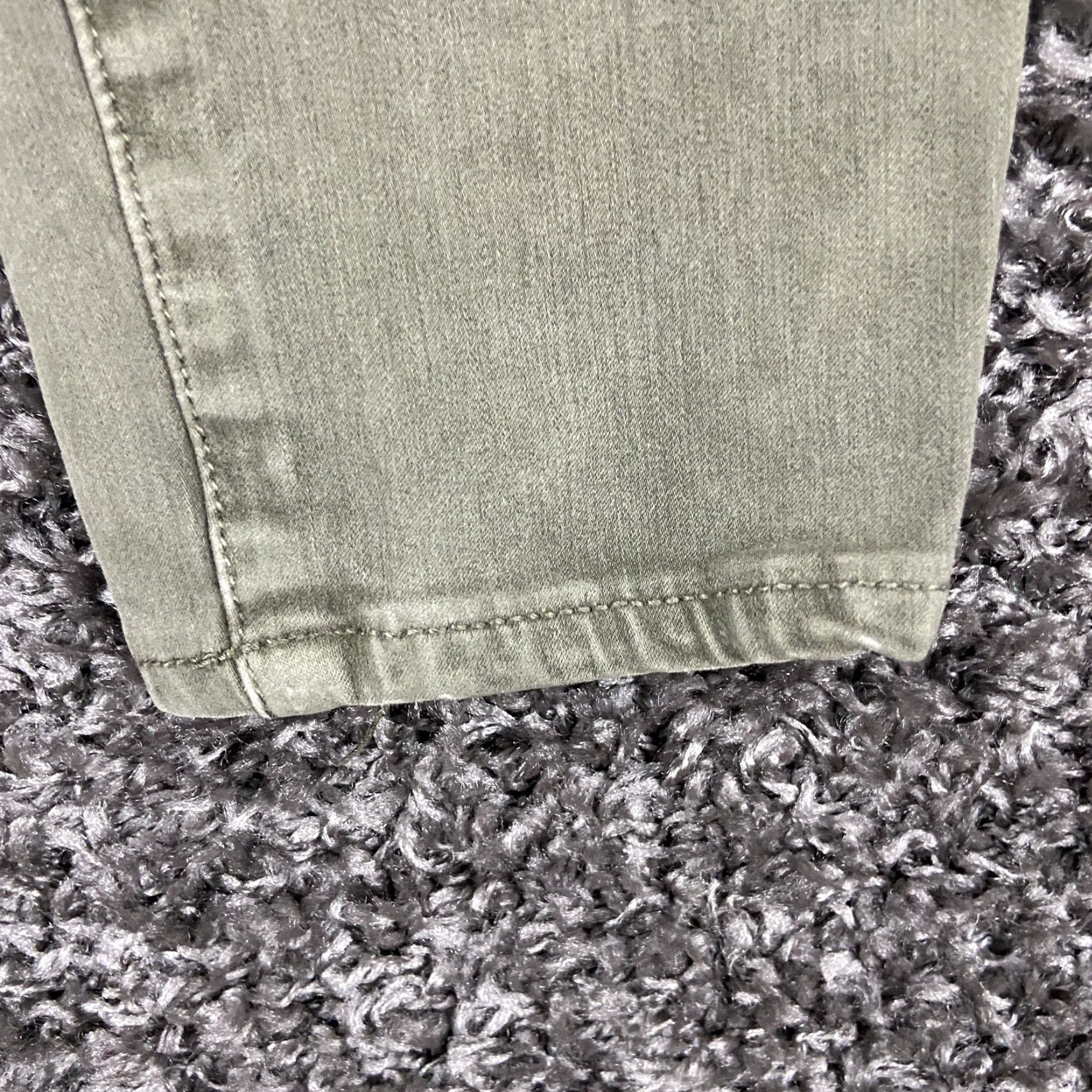 American Eagle Outfitters American Eagle Outfitters Jeans Women's 8 Green Super Hi-Rise Jeggings Size 30" / US 8 / IT 44 - 2 Thumbnail