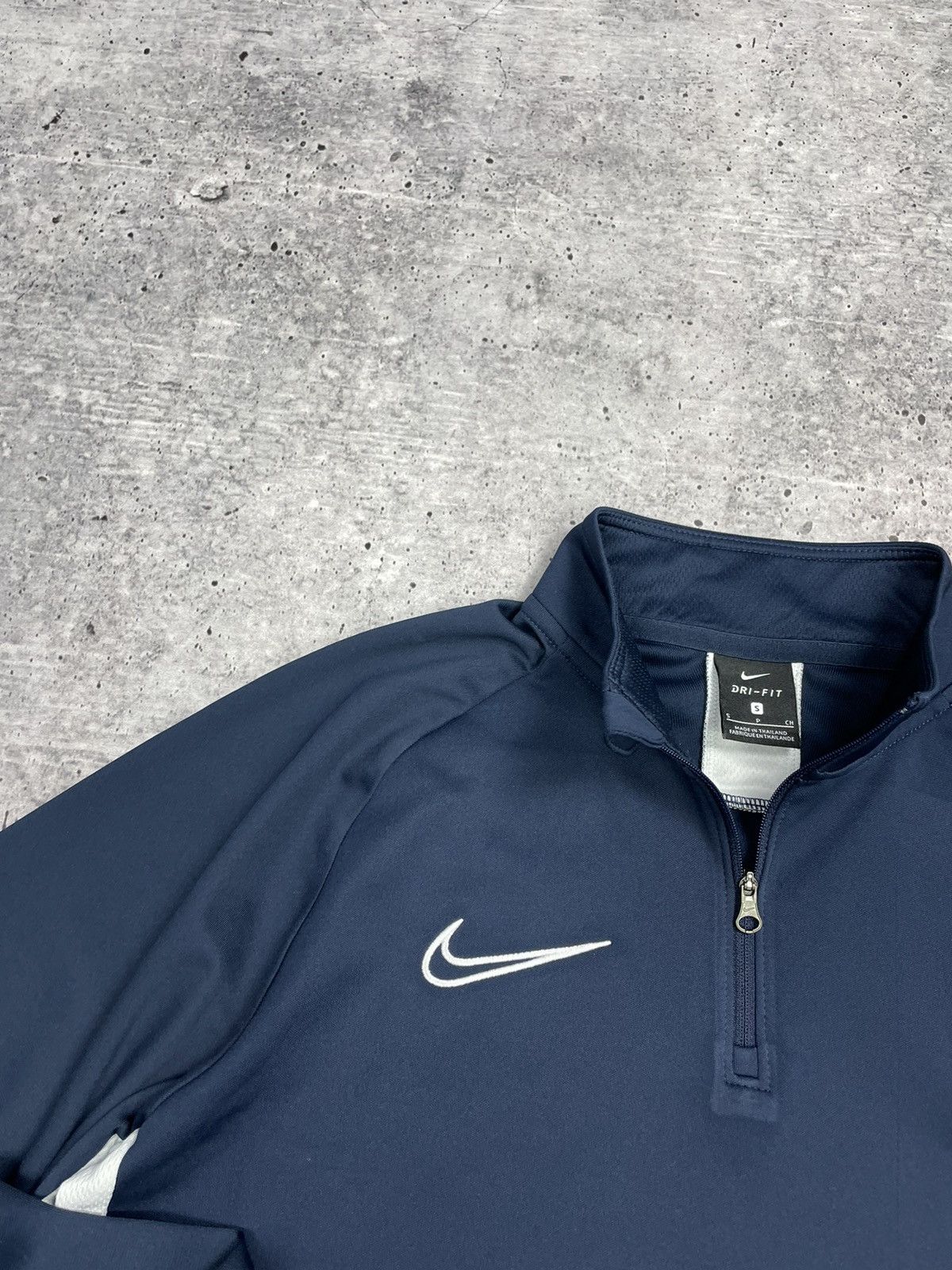 Nike × Vintage Vintage Nike Tottenham Y2K Style Training Zip Sweatshirt Size US S / EU 44-46 / 1 - 8 Thumbnail
