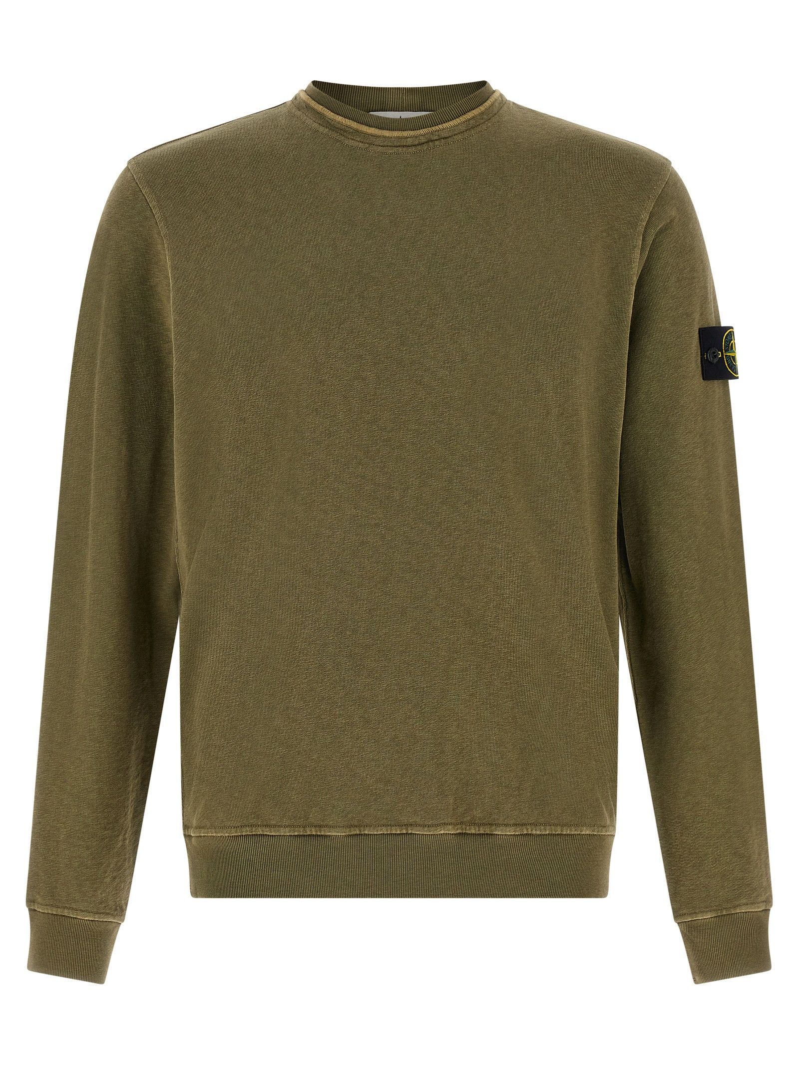 Stone Island Brushed Cotton Sweatshirt Size US M / EU 48-50 / 2 - 1 Thumbnail