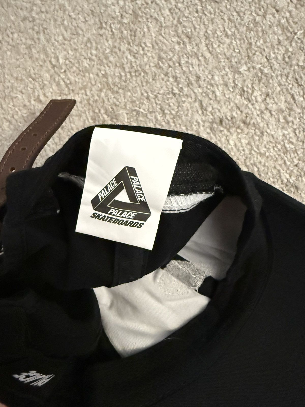Palace Palace P 6-Panel (Black) Size ONE SIZE - 7 Thumbnail