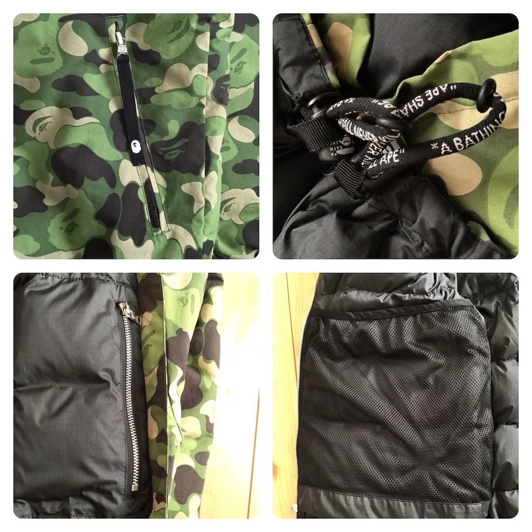 Bape 🔥Vintage🔥 BAPE ABC CAMO GREEN Puffer Down Jacket APE NIGO Size US L / EU 52-54 / 3 - 7 Thumbnail