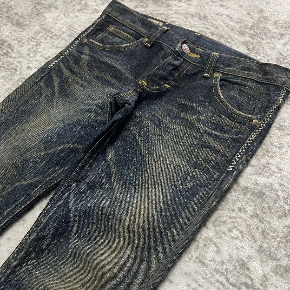 Lee Vintage Lee Riders Patina Mud Wash Skinny Jeans Size US 26 / EU 42 - 5 Thumbnail