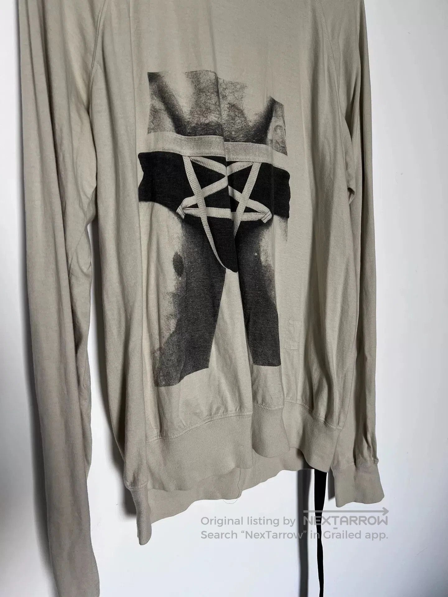 Rick Owens rick owens long sleeve graphic sweatshirt. Size US M / EU 48-50 / 2 - 2 Thumbnail