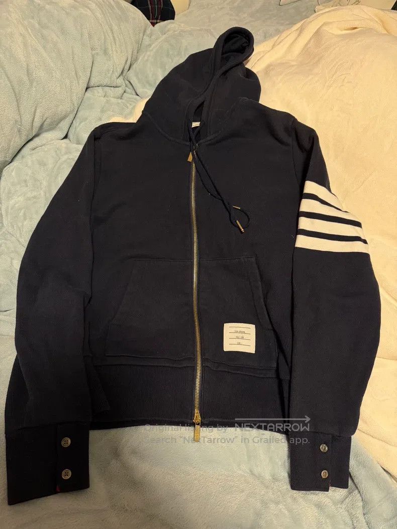 Thom Browne Thom Browne Hooded sweatshirt, black Size US S / EU 44-46 / 1 - 6 Thumbnail