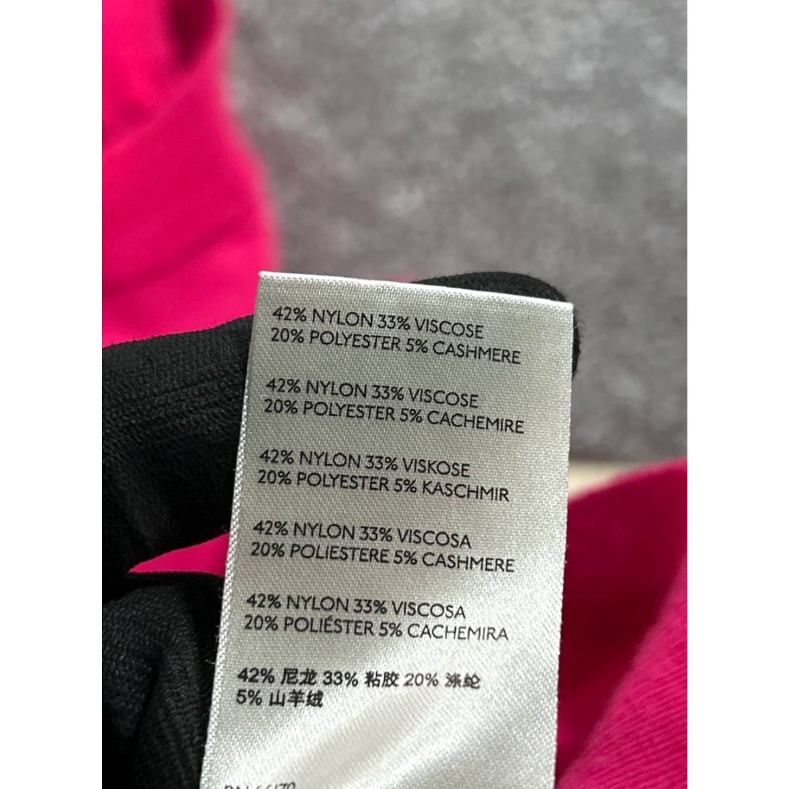 Free People Free People Sweater Womens S Pink Tight-Knit Mock Neck Winter Casual Size S / US 4 / IT 40 - 5 Thumbnail