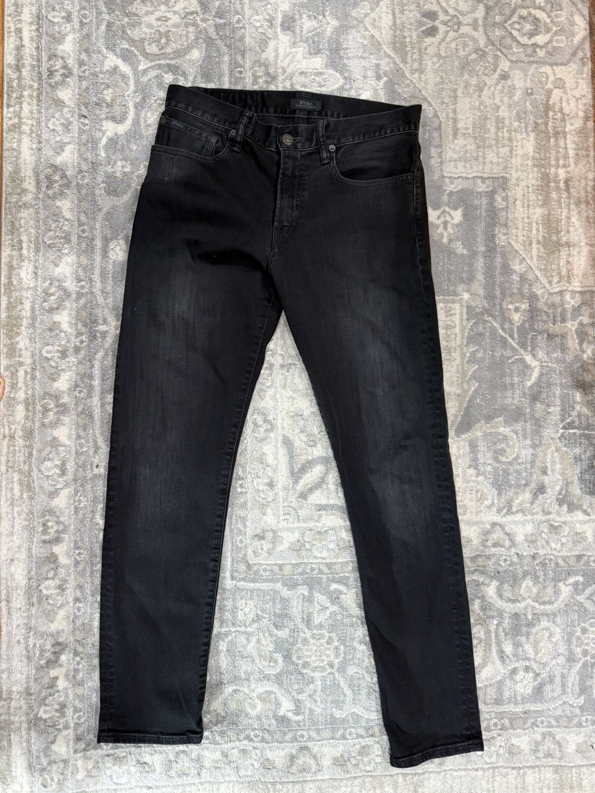 Polo Ralph Lauren Polo Ralph Lauren Eldridge Skinny Dark Grey Black 30/30 Size US 30 / EU 46 - 1 Thumbnail