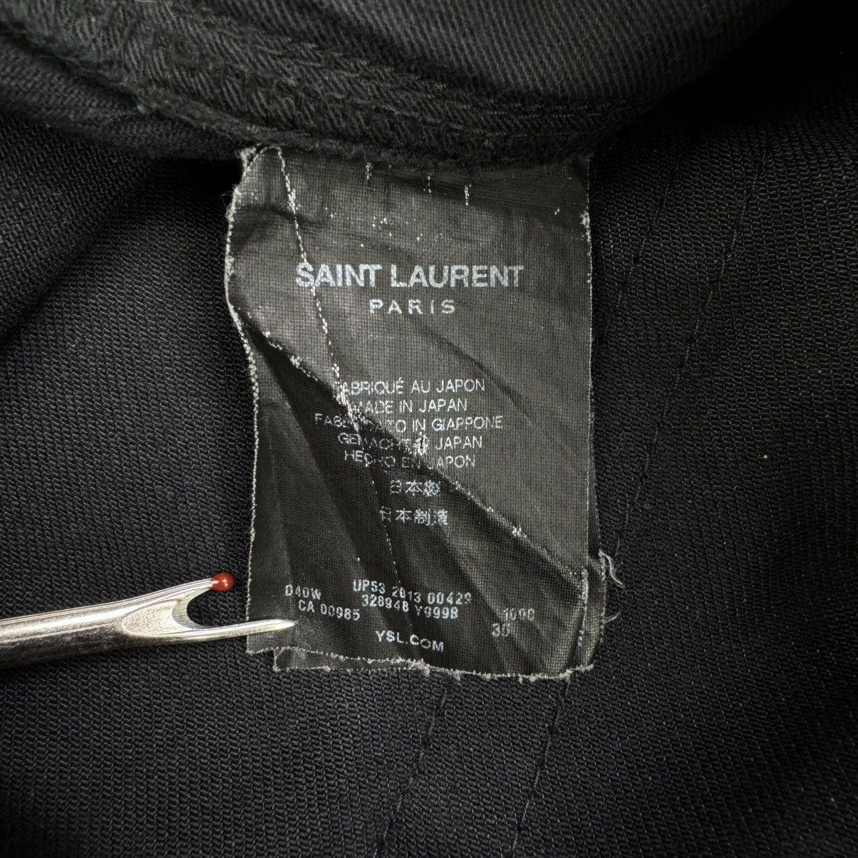 Saint Laurent Paris SAINT LAURENT PARIS FW13 BLACK D03 DENIM Size US 30 / EU 46 - 4 Thumbnail