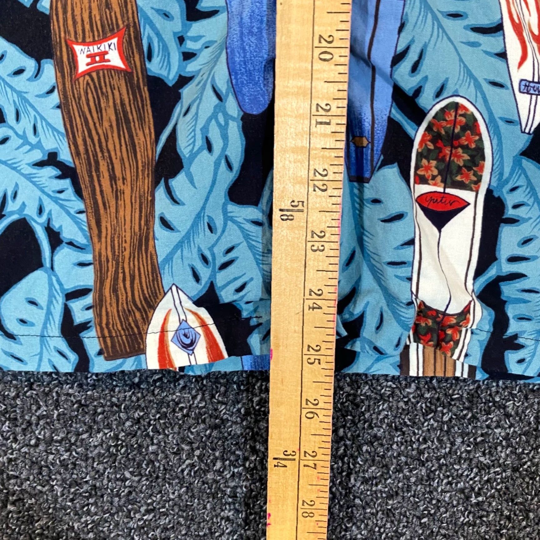 Vintage Kalaheo Hawaiian Shirt Men Medium Blue Floral Surfboards Short Sleeve Button-Up Casual Summer Spring Fall Winter Size US M / EU 48-50 / 2 - 5 Thumbnail